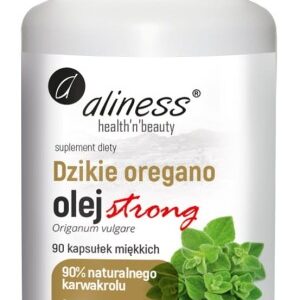 Dzikie oregano olej STRONG 100% naturalny x 90 kapsułek miękkich