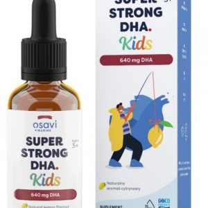 OSAVI SUPER STRONG DHA KIDS MARINE 640MG DHA CYTRYNA 50ML