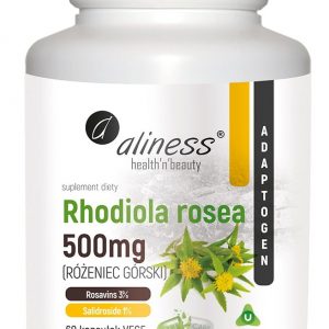 Rhodiola rosea (różeniec górski) 500mg x 60 Vege caps