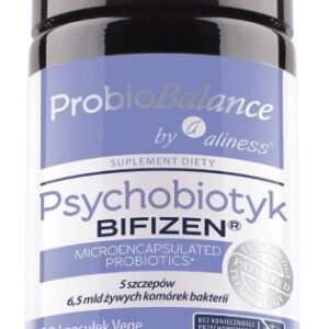 ProbioBALANCE, Psychobiotyk BIFIZEN 6,5 mld x 30 vege caps.